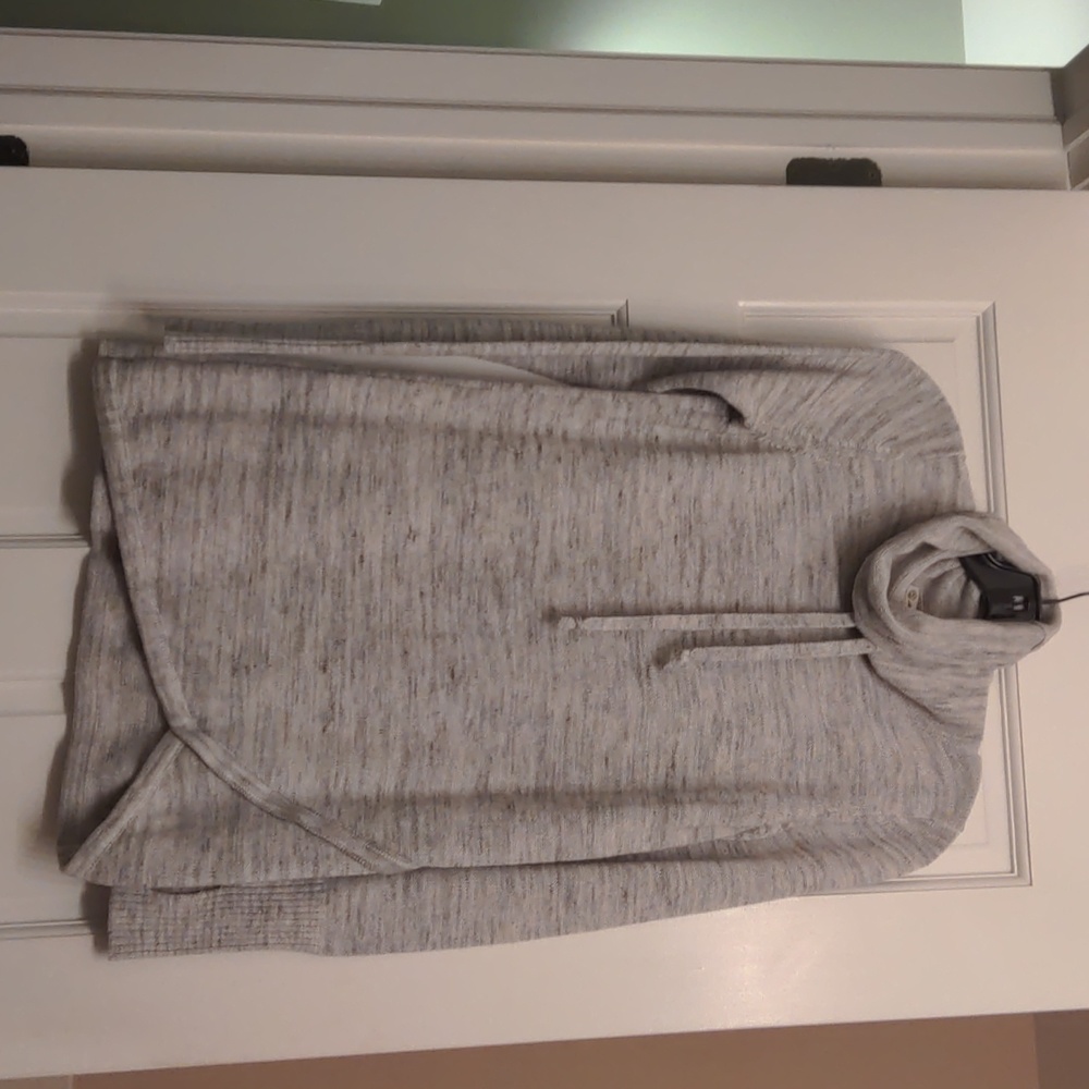 Akini Tunic-Length Cowl Neck Sweater
